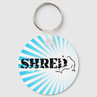 snowboard. shred. keychain