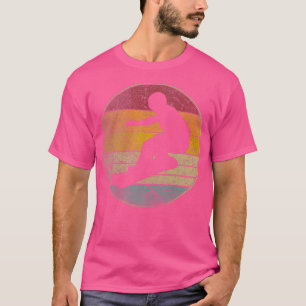 Snowboard Ski Vintage Retro 70s 80s 90s Gift Love T-Shirt