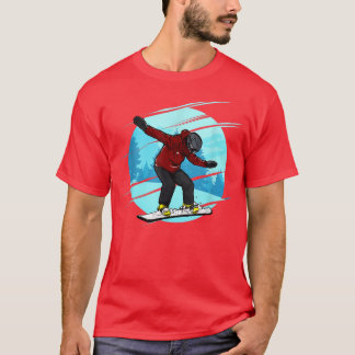 Snowboard Snow  T-Shirt
