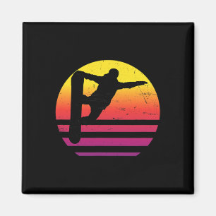 Snowboard Snowboarder Men's Winter Sports Women's Magnet