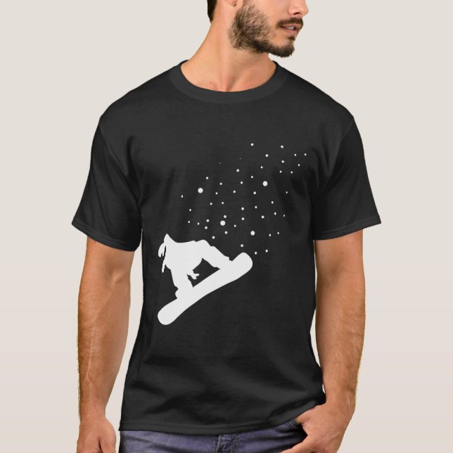 Snowboard Snowboarder Snowboarding 4  T-Shirt (Front)