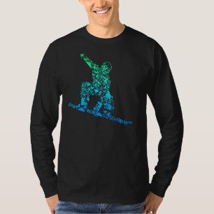 Snowboard Snowboarder Snowboarding Men Kids Boys P T-Shirt