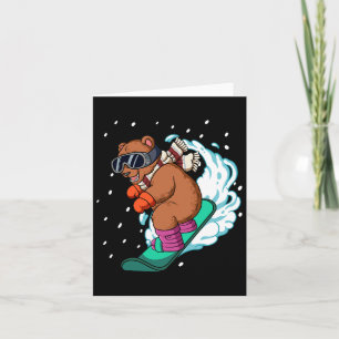 Snowboard Snowboarding  Card