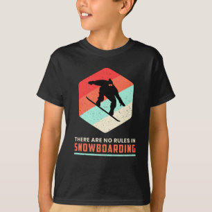 Snowboard Snowboarding Snowboarder Retro Gift T-Shirt