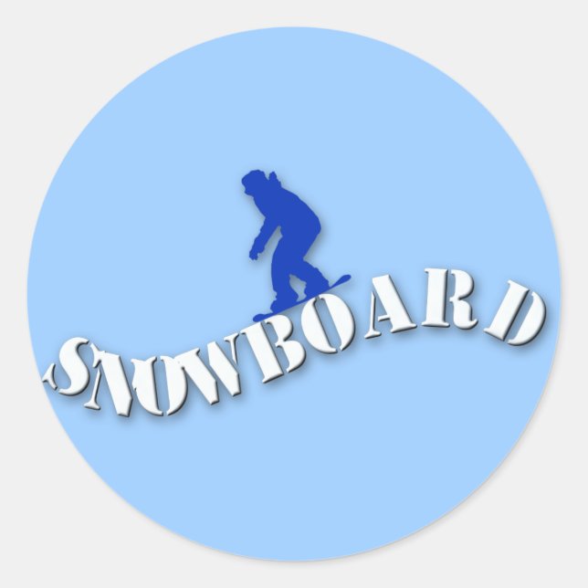 Snowboard Stickers (Front)