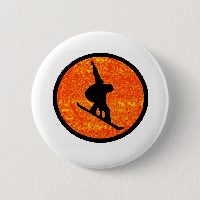 Snowboard Upper Idaho Button (Front)