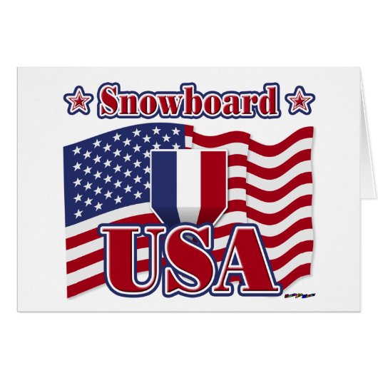 Snowboard USA Cards (Front Horizontal)