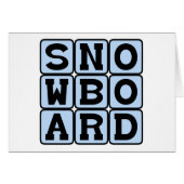Snowboard, Winter Sport (Front Horizontal)