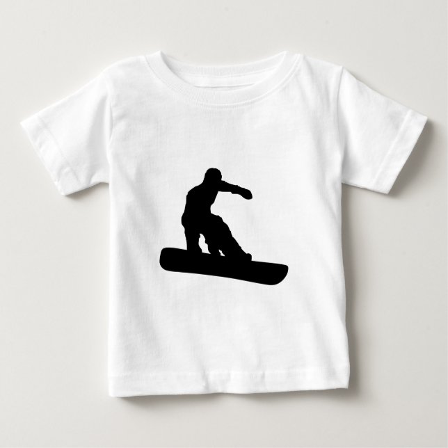 Snowboarder Baby T-Shirt (Front)