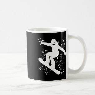 Snowboarder Colorful Snowboard Snowboarding 45 Coffee Mug