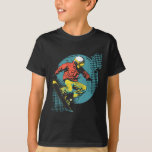 Snowboarder Comic Look Alpine Snowboarding  T-Shirt
