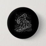 Snowboarder Drawing Snowboarding Lessons  Button