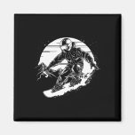 Snowboarder Drawing Snowboarding Slope 2  Magnet