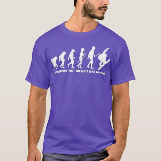 Snowboarder Evolution of Snowboarding T-Shirt