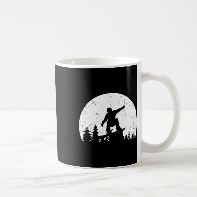 Snowboarder Free Style Snowboarding Snowboard Extr Coffee Mug (Right)