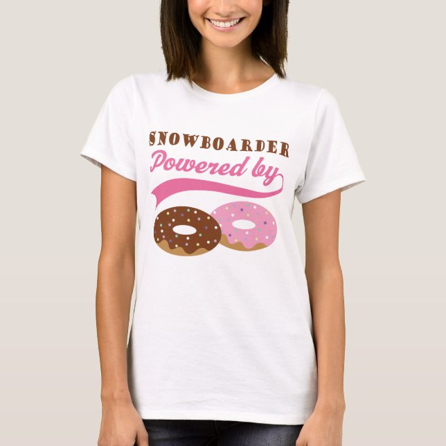 Snowboarder Funny Gift T-Shirt (Front)