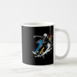 Snowboarder Graffiti Alpine Snowboarding  Coffee Mug