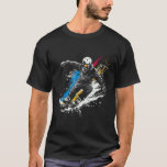 Snowboarder Graffiti Alpine Snowboarding  T-Shirt