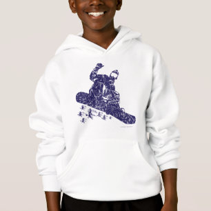 Snowboarder hitting High Snow Hoodie