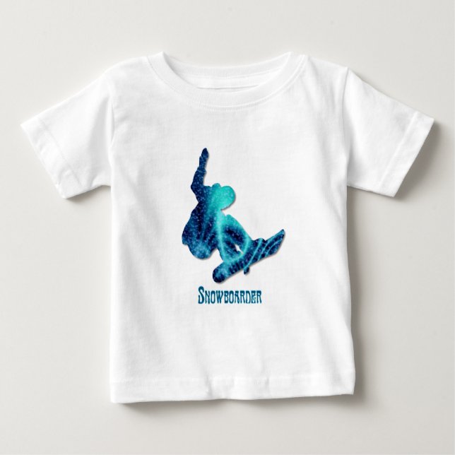 Snowboarder Infant Baby T-Shirt (Front)