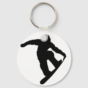 Snowboarder Keychain