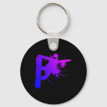 Snowboarder Men&#39;s Snowboarding Winter Sports  Keychain