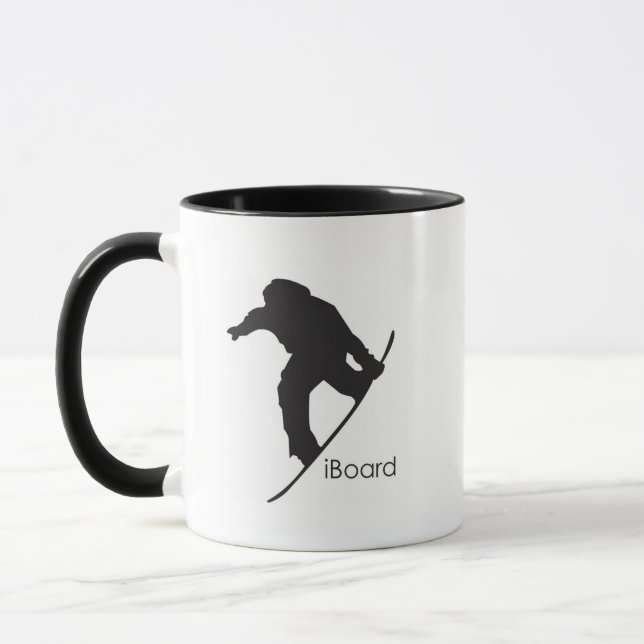 Snowboarder Mug (Left)