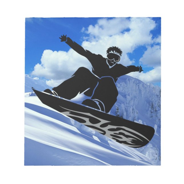 snowboarder notepad (Front)
