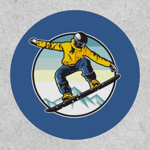 SNOWBOARDER PATCH