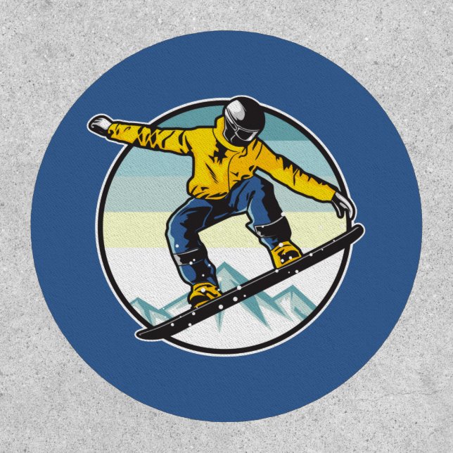 SNOWBOARDER PATCH (Front)