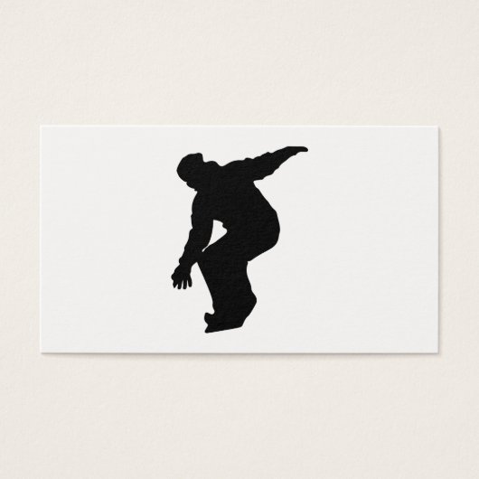 Snowboarder Silhouette (Front)
