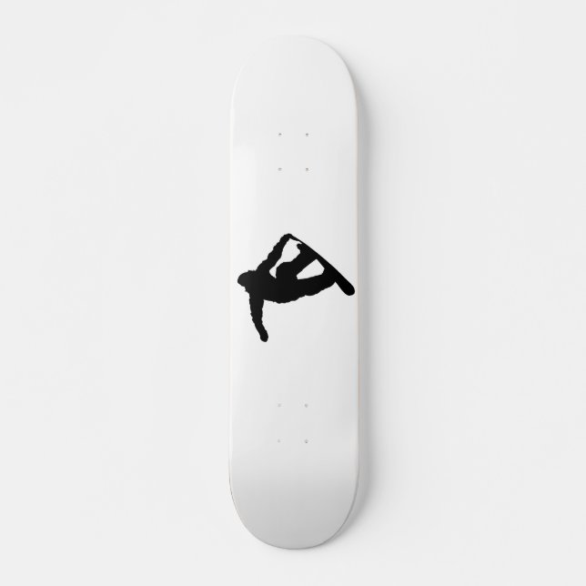 Snowboarder Skateboard Deck (Front)
