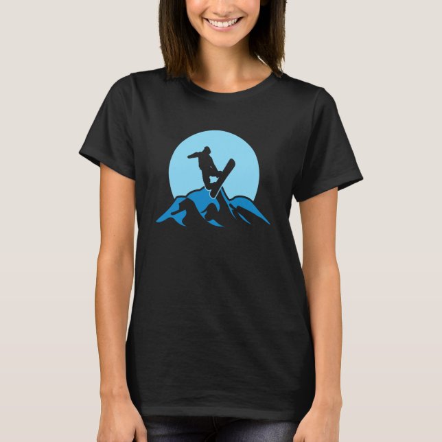Snowboarder  Snowboarding  Snowboard Women Men T-Shirt (Front)