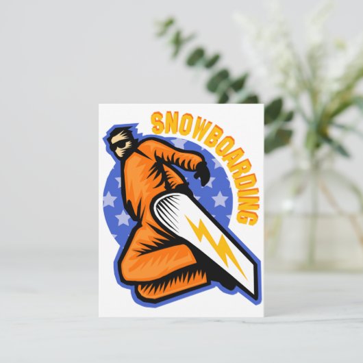 Snowboarding (Standing Front)