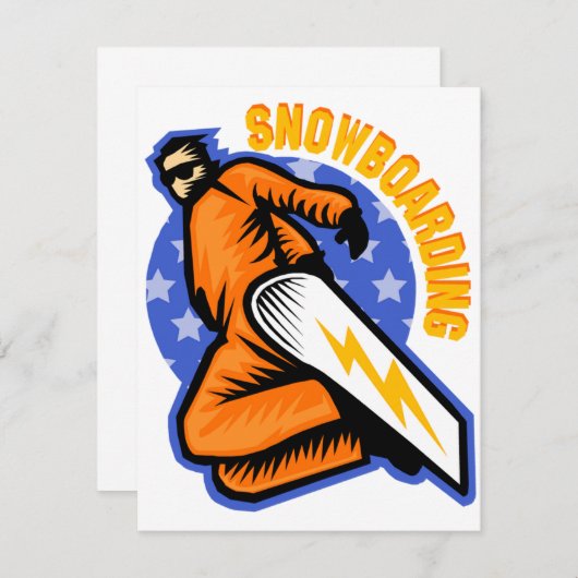 Snowboarding (Front/Back)