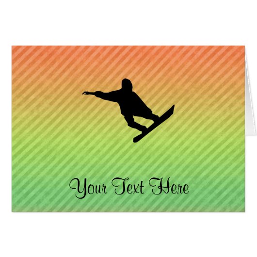 Snowboarding (Front Horizontal)