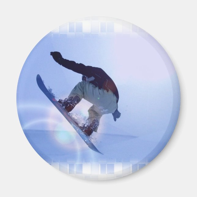 snowboarding-12 magnet (Front)