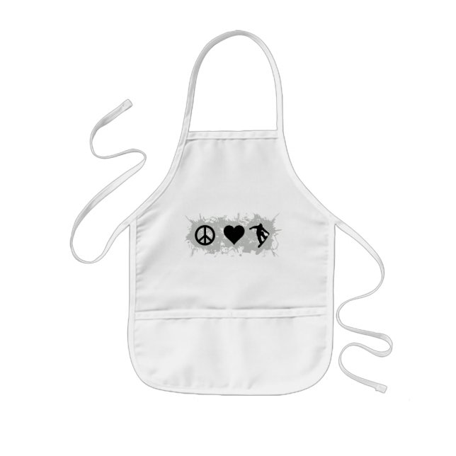 Snowboarding 3 kids' apron (Front)