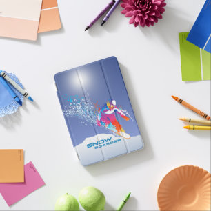 Snowboarding 7.9" iPad mini cover
