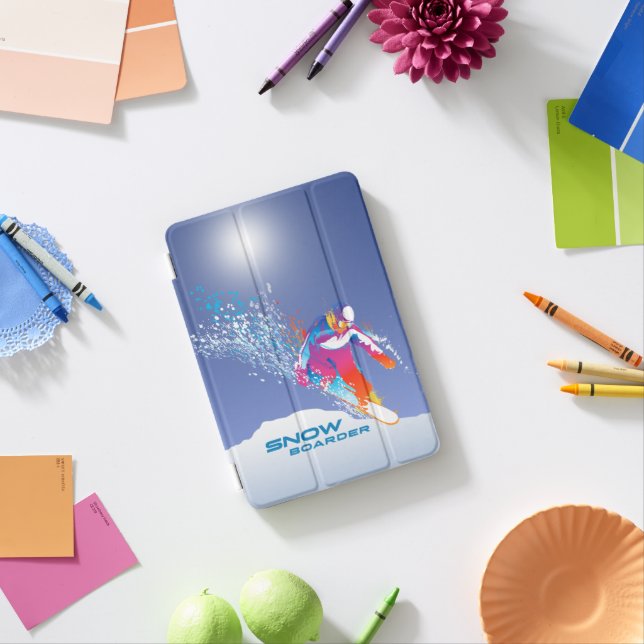 Snowboarding | 7.9" iPad mini cover (In Situ)