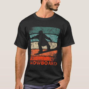 Snowboarding Air On Powder Day Snowboarder Vintage T-Shirt