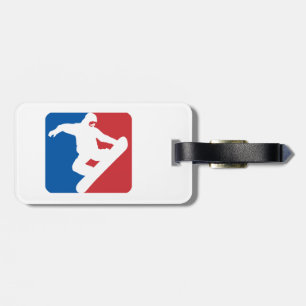 Snowboarding All Star Luggage Tag