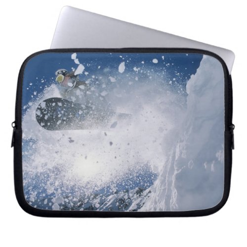 Snowboarding at Snowbird Resort Wasatch Laptop Sleeve