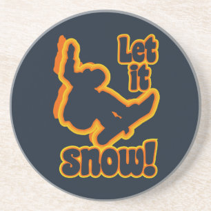 Snowboarding coaster