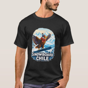 Snowboarding Condor in The Mountains of Chile  T-Shirt