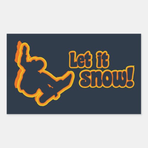 Snowboarding custom stickers