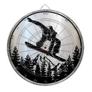 Snowboarding Dartboard