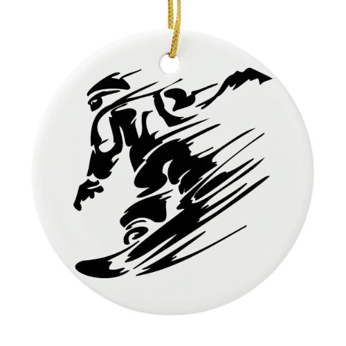 Snowboarding Extreme Sport Ornament