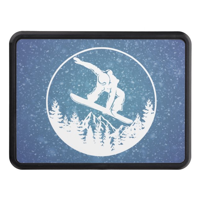 Snowboarding Hitch Cover (Front)