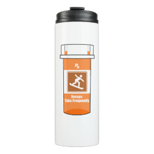 Snowboarding Is My Drug Thermal Tumbler